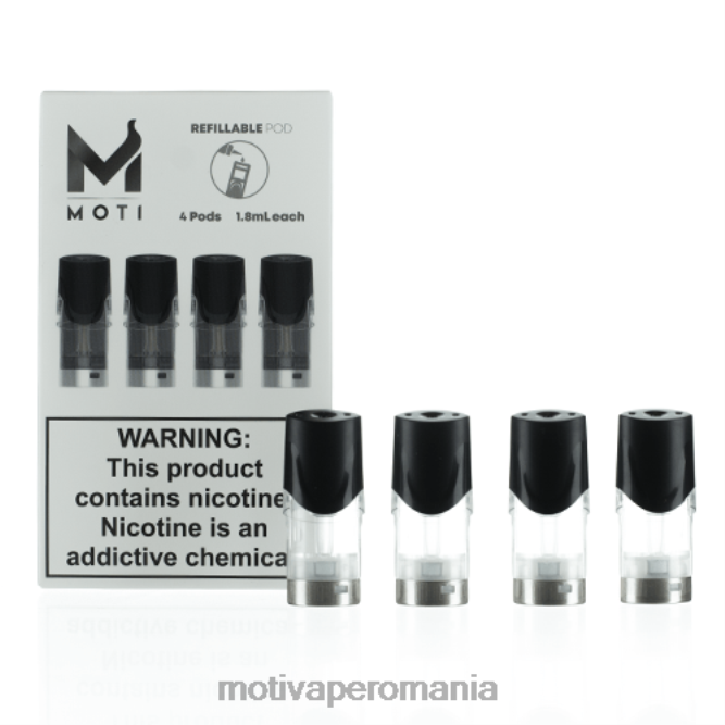 MOTI cartușe de schimb reîncărcabile (pachet de 4) NVLL74 MOTI Vape Disposable