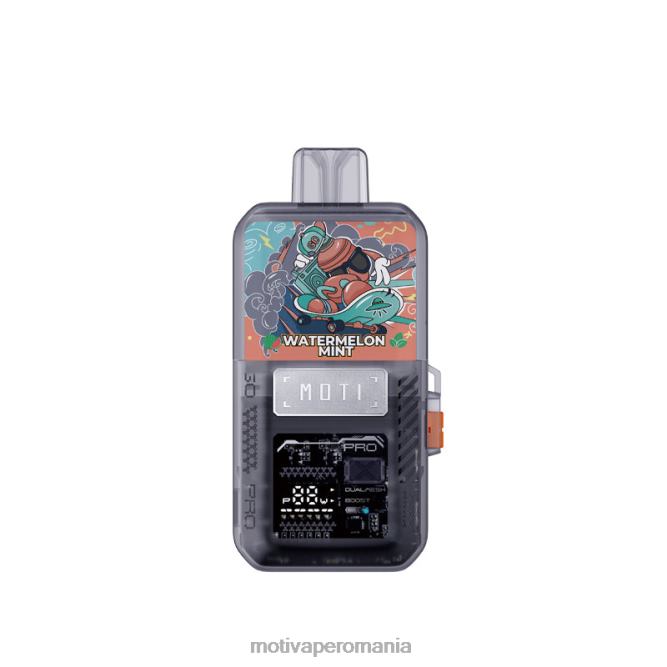 MOTI Go Pro pod+dispozitiv de unică folosință pepene verde menta NVLL78 MOTI Vape Price