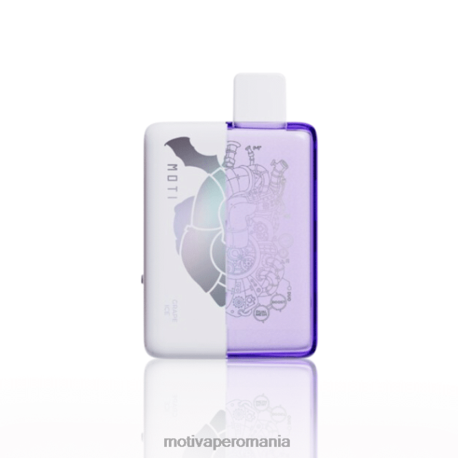 MOTI Duo 9000 de vaporizatori de unică folosință (5%, 9000 pufuri) gheață de struguri NVLL67 MOTI Vape Pop Romania