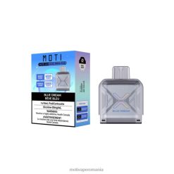 MOTI Go Pro pastă de unică folosință vis albastru NVLL93 MOTI Vape Instructions