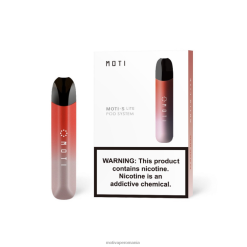 MOTI S Lite dispozitiv premium roșu flacără NVLL114 MOTI Vape Disposable